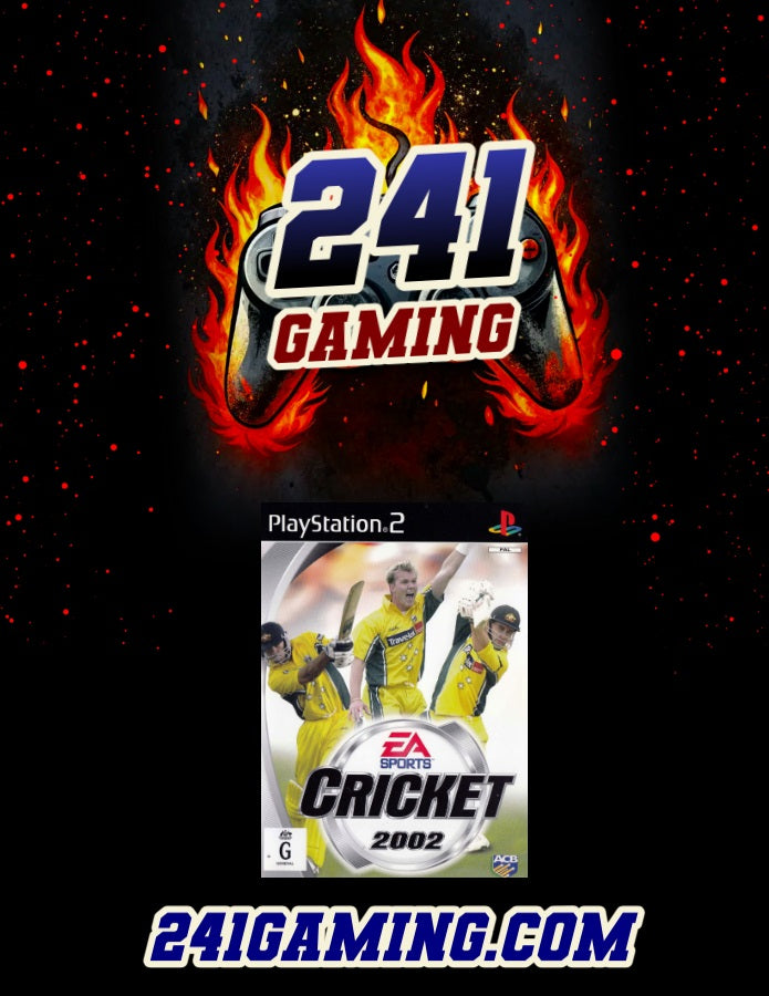 PS2 EA SPORTS CRICKET 2002