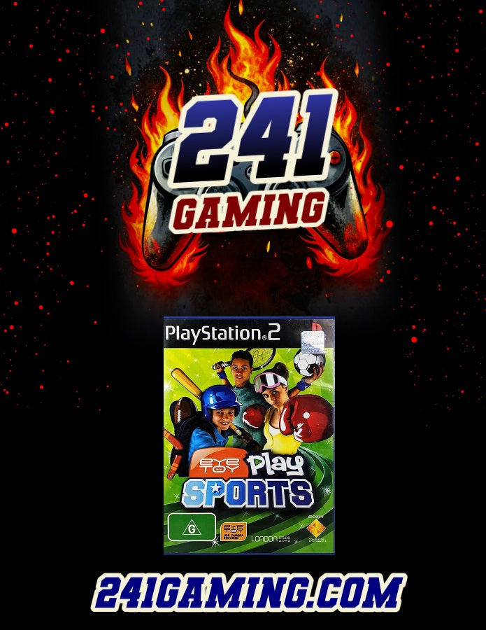 PS2 EYE TOY PLAY SPORTS PLATINUM