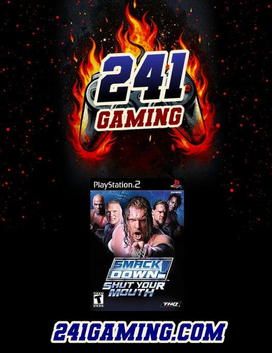 PS2 WWE SMACKDOWN! SHUT YOUR MOUTH - DISC ONLY